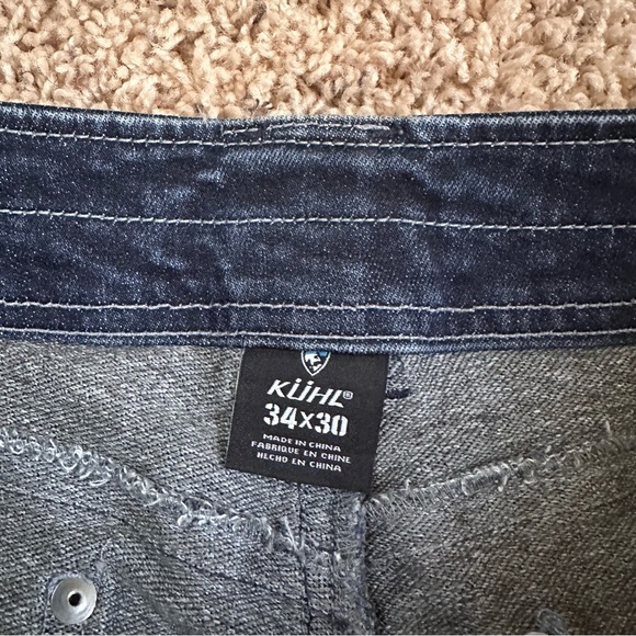 KUHL Dark Blue Denim Jeans - Picture 6 of 9